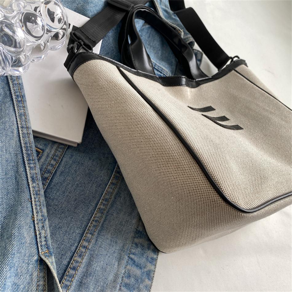 Высококачественная тканевая повседневная сумка-тоут большой емкости — фото 10