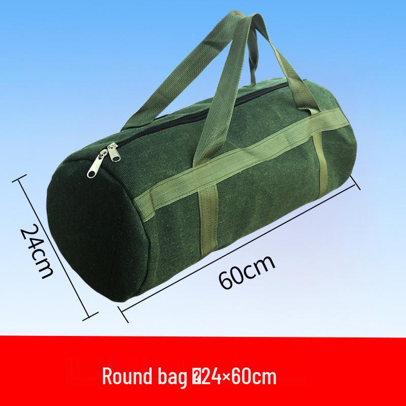 Large Capacity Thickened Canvas Electrician and Auto Repair Tool Bag