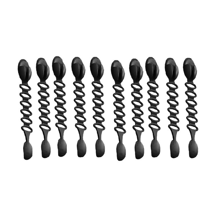 Set Of 10 Adjustable Silicone Garlands Hook Reusable Christmas Wreath Hanger Stocking Ties Wire Management Clip