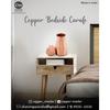 Modern & Traditional Bedside Bedroom Copper Water Jar with Pure Copper, Leak Proof, Office Gym Yoga, Home, Kitchen, Travel Capacity 1 Litre (1000 Ml)
