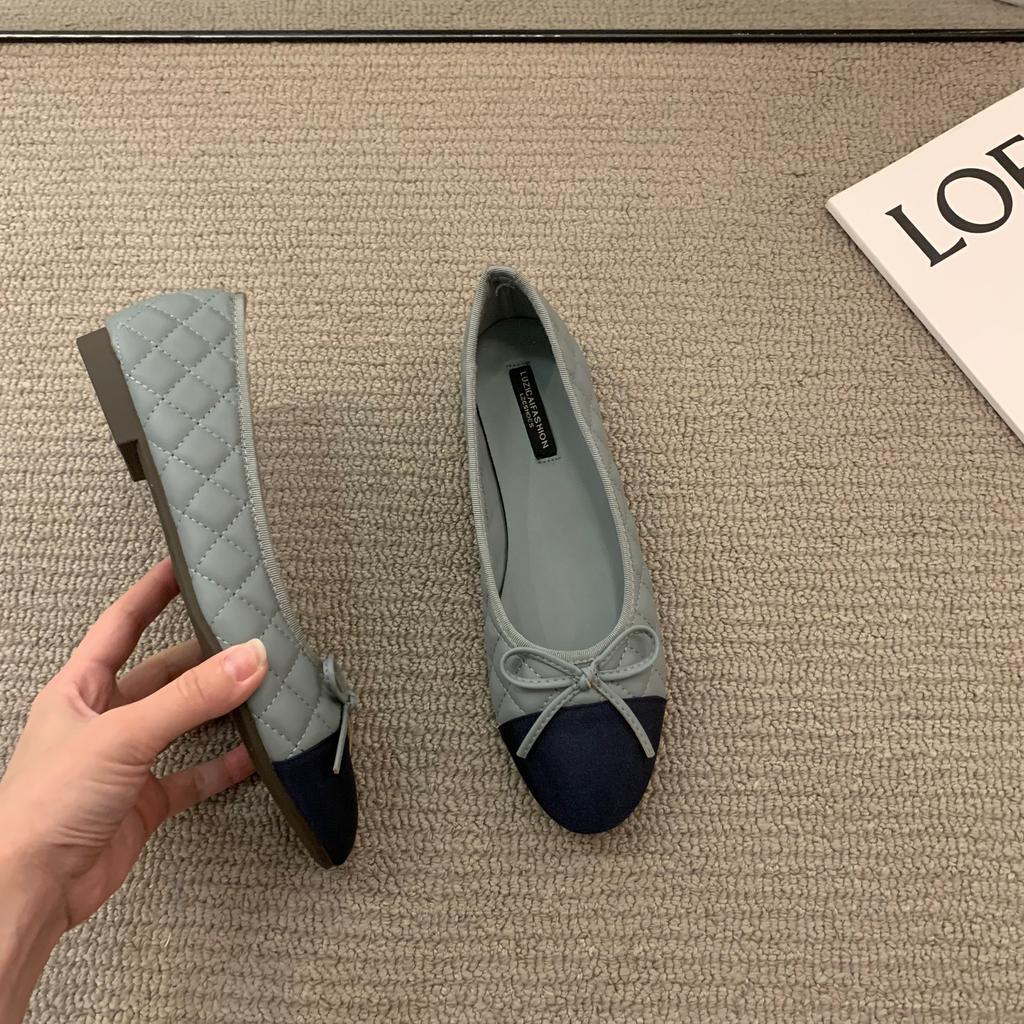 Fashion Bailamos Women Brand Ballet Shoes Fashion Bow In Autumn 2025Pregnant Women's Flats Casual Women's Dress Shoes Mujer