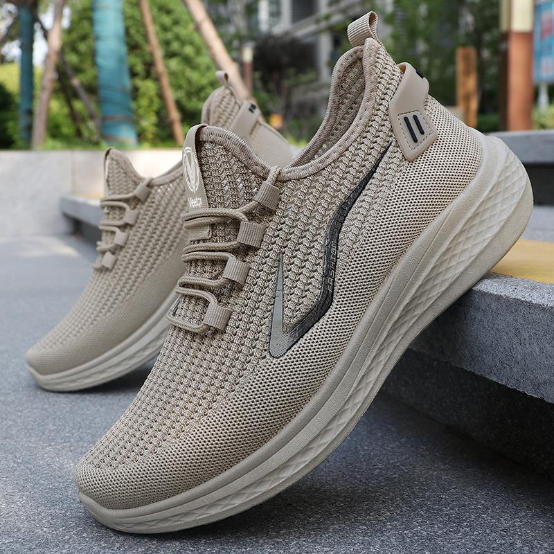 

Мужская обувь для внешней торговли весенняя обувь мужская обувь повседневная обувь дышащая спортивная обувь из летучего трикотажа 39