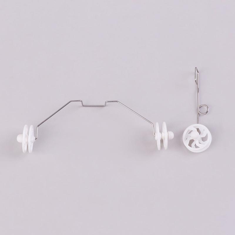 1Set Foam Hand Throwing Glider Landing Gear Kit With Wheel Airplane Accessories For Cessna J-11 J-20 Su27 Su57 F22 Su35