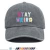 Pc Pcs STAY WEIRD Graffiti Duckbill Cap  Adjustable Snapback Baseball Hat with STAY WEIRD Print Lightweight Breathable S