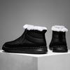 Winter Wasserdichte Schneestiefel, Herren Schneestiefel, Outdoor Walking Stiefeletten mit Baumwollfutter für Wärme, Herren Freizeitschuhe