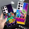 Geometry Dash Game Shockproof Phone Case for Samsung Galaxy S26 Edge S25 Ultra S24 FE S23 Plus S21 Cover Anti Fall Fundas