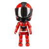 Movable Limbs Simulated Motorcycle Rider Doll Deformation Helmet Movable Figurine Model  Auto Decor
