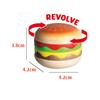 Magnetic Hamburger Edc Fidget Slider Simulated Layered Stress Relief Twist Suction Fingertip Toy Gift For Adults  Home Use