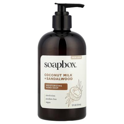 Liquid Hand Soap, with Aloe and Shea Butter, Coconut Milk and Sandalwood, 354 Ml (12 Fl Oz)