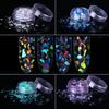 Nail Giltter Sequines Fluorescent Glass Paper Dust Powder Nail Art DIY Decor