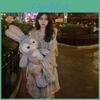 Star Bunny Plush Toy For Kids With Soft Pp Cotton Filling For Cuddly Bedtime Comfort