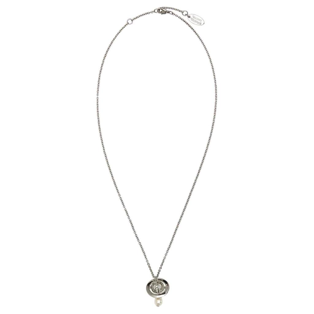 Vivienne Westwood 3D Sphere Necklace Women necklace Silver 6302039302P226CN