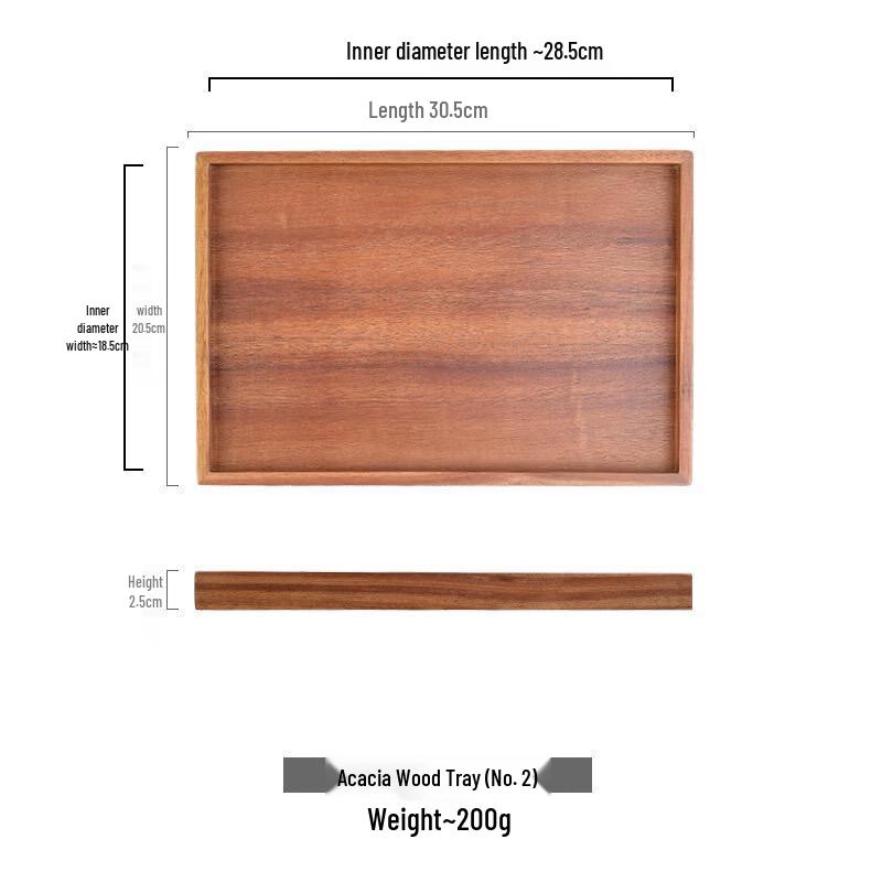 Jingbaodi Japanese Style Rectangular Plastic Tray