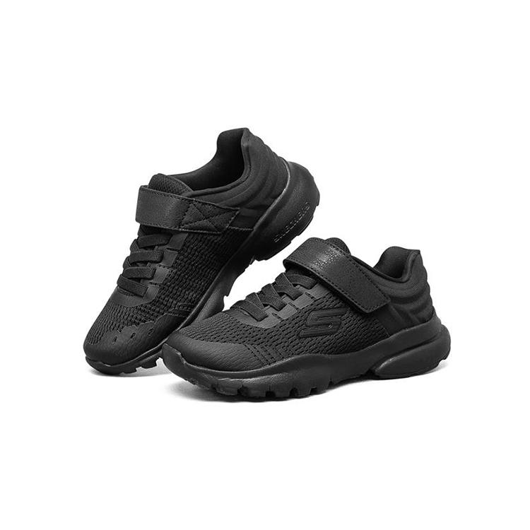 Skechers Razor Fle Slip Resistant Cushioning Abrasion Resistant Low Top Kids Lifestyle Shoes 403781L-BBK