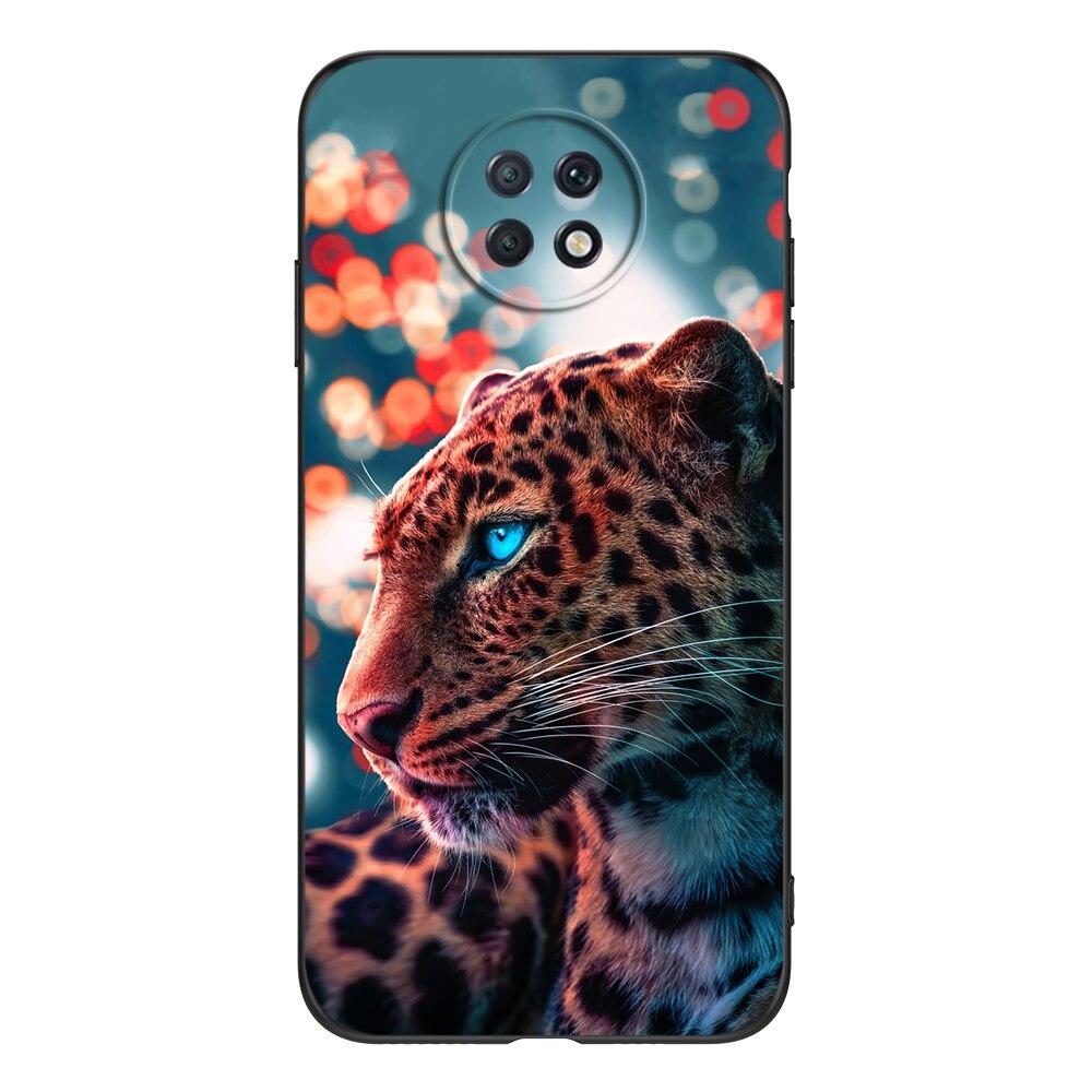 Etui na Xiaomi Redmi Note 9T 6,53 cala Dla Redmi Note 9 T Note9T bumper Etui Funda czarne etui tpu lew wilk tygrys smok