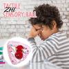 Cake Stress Reliever Strawberry Cream Squeeze Toy Relief Simulated Triangle Sensory Ball Home Office Worker Soft Stretchy Dessert Fidget