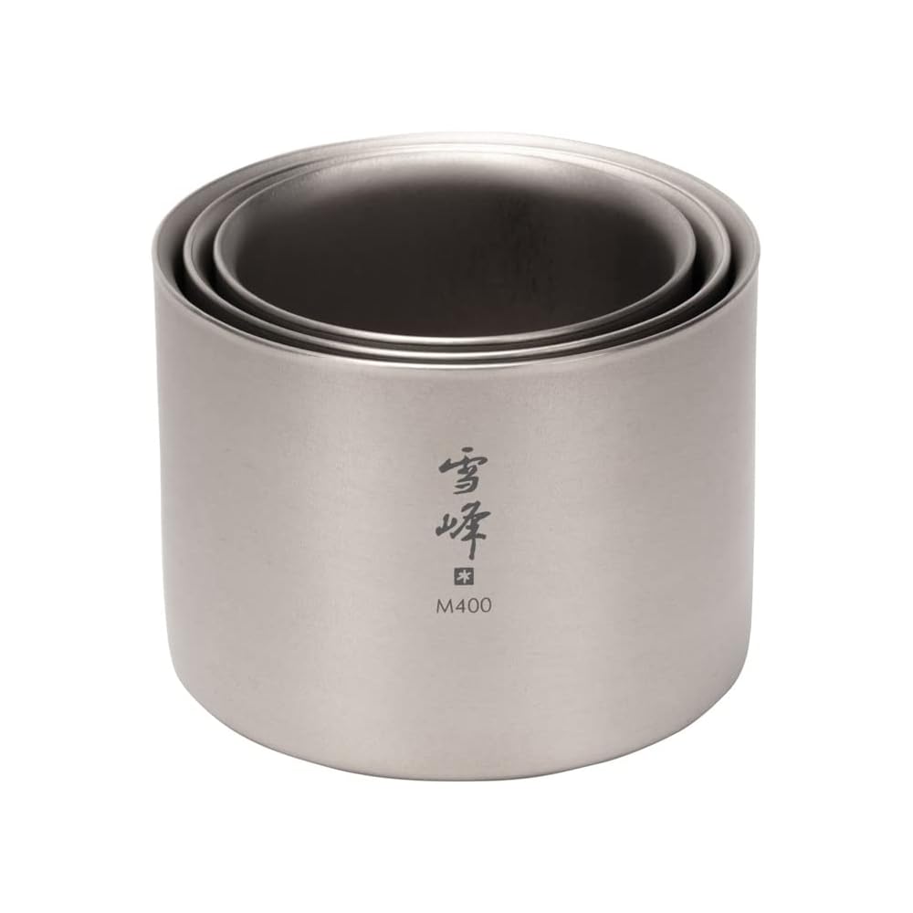 Snow Peak Stacking Mug M400 TW-126 Lightweight Portable Drinkware 400ml