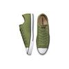 Converse Chuck Taylor All Star Stitched Comfortable Versatile Low Top Canvas Shoes Unisex Sneakers Green A03421F