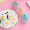 Cute and creative steamed food mold children's grilled food model kitchen food supplies compact storage 4-piece set