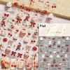 Cat's Eye 5D Gradient European Love Gem Wing Crystal Geometric Colorful Self Adhesive Nail Art Stickers Manicure Decals