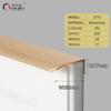 Oukali Hot Sales Modern Furniture Cabinet Handle Kitchen Wardrobe Aluminum Alloy Matt Black Canceal Pull Handles