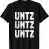 UNTZ UNTZ UNTZ Cool Grafisk Design För Raves och Konserter T-shirt