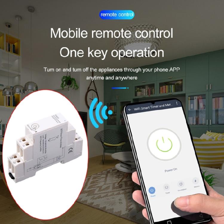 for Smart Timer Switch Energy Meter Electric Mobile APP Remote Control for Home