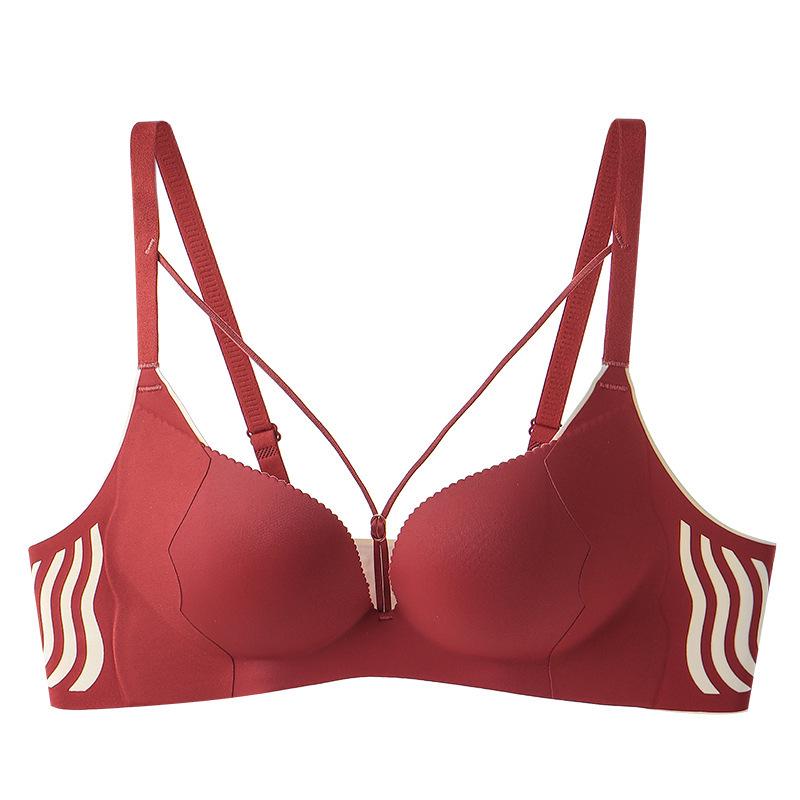 High-Quality Seamless Uplift Bra: Sexy, Breathable, Wire-Free Design for Small Chest Enhancement