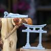 Add A Touch of Japan To Aquarium with Our Shinto Torii Shrine Gate OrnamentAnd Safe for Fish Tank Decoration