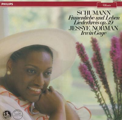 LP Record SCHUMANN JESSYE NORMAN IRWIN GAGE Frauenliebe Und Leben Liederkre 4166721 Philips Digital Netherland Classical Used
