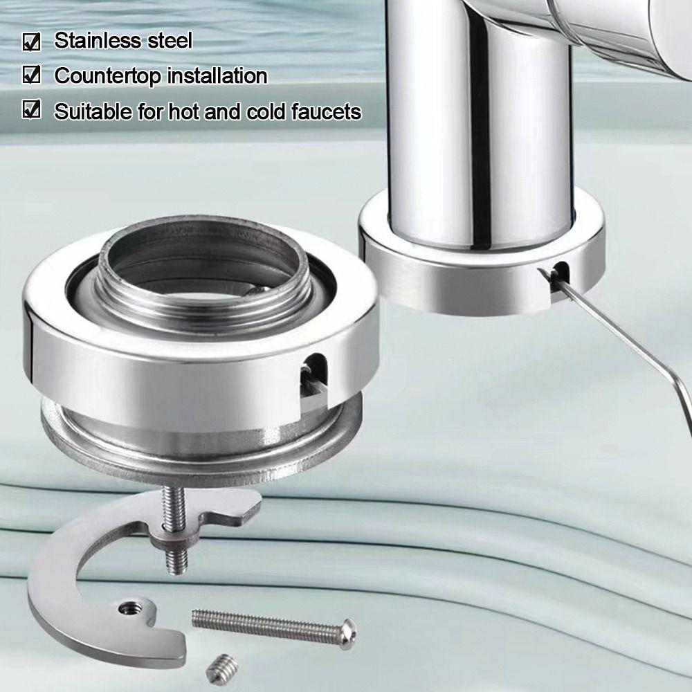 Fastening Circlip Fixed Base Nut Repair Tool  Kitchen Bathroom Washing Basin Accessories