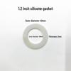 Silicone Flat Washer Gasket - Anti-Leak Seal Rings in Sizes 2mm to 2in