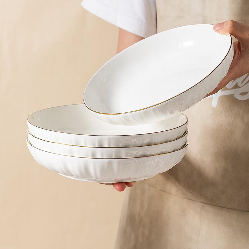 Nordic Style Ceramic Dinner Plate Set