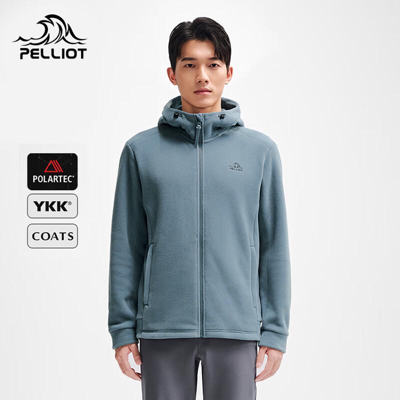 

Pelliot Men s Outdoor Windproof Warm Hooded Fleece Jacket 3XL