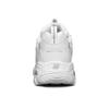 Skechers DLites 1.0 Panda Schuhe Bequem Vielseitig Dicke Sohle Stoßdämpfend Atmungsaktiv Rutschfest Niedrig geschnitten Freizeit-Schuhe Herren Sneaker Weiß 52676-WHT