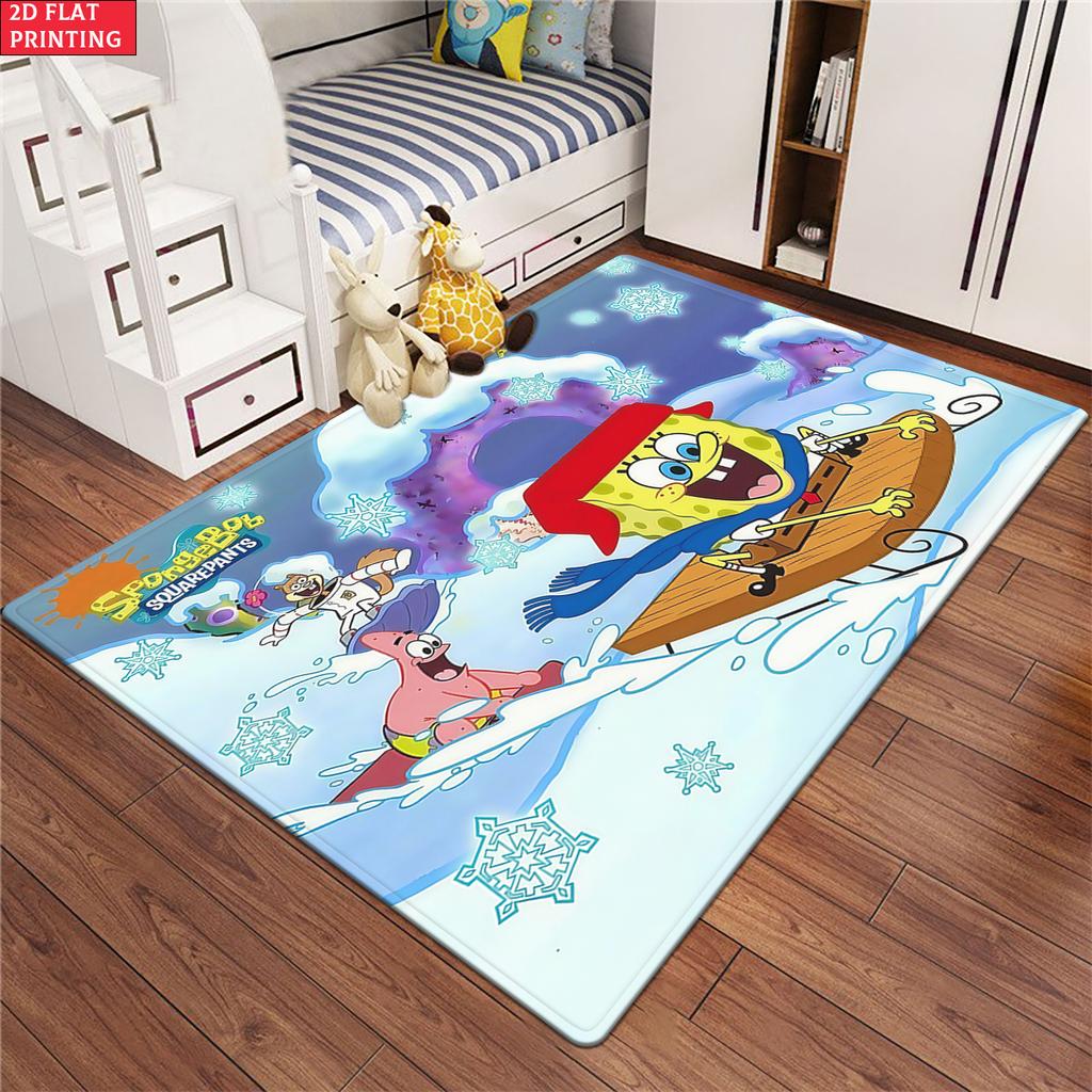 Good partner print Large Room Carpet Non Slip Cartoon Kids Bedroom Living Room Floor Mat Home Decor Children's Play Carpet