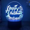 Halloween Fairy Tale World 3D Night Light  Usb Acrylic 16 Colors Gift Light Novelty Sleep Light Christmas Gift