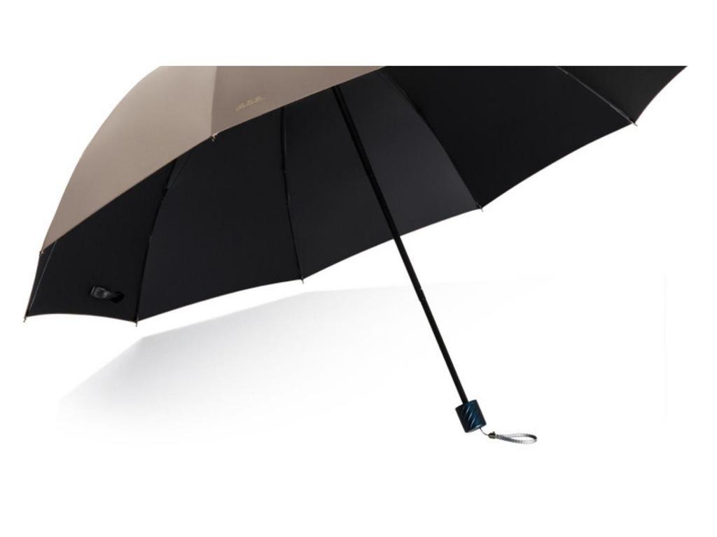 Large Folding Umbrella for Two or Three People with Sun Protection and Anti-UV Features