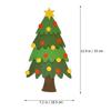 Christmas Yard Stakes with Tree Design Outdoor Lawn Sign for Garden Decoration Holiday Party Welcome Display Use