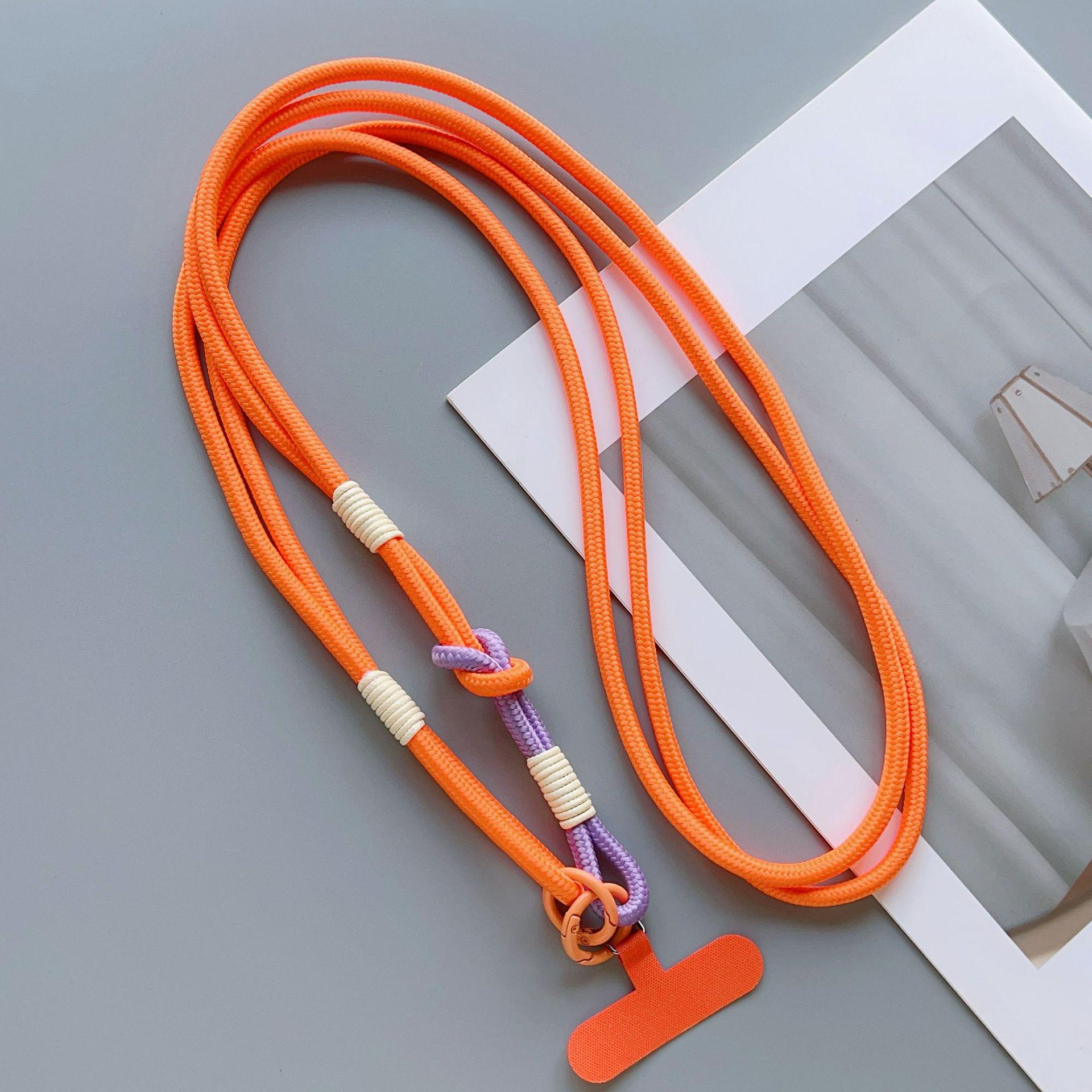 

Чехол-кроссбоди для телефона с защитой от падений и цветовыми блоками, с длинным шнурком