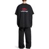 Balenciaga SS24 T Shirt Loose Fit Unisex Black 791615TQVQ61021