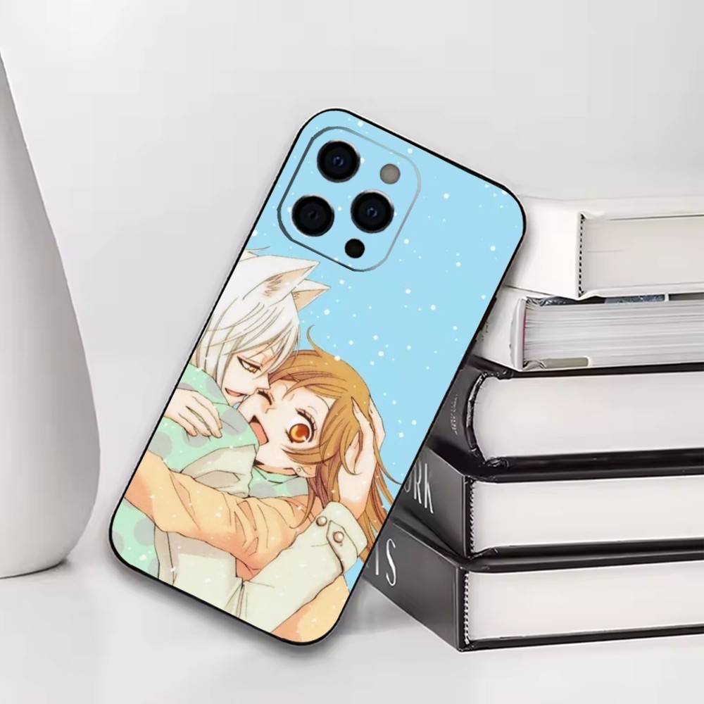 

Kamisama Hajimemashita Томоэ Чехол для телефона для iPhone 17, 16, 15, 14, 13, 12, 11 Plus, Pro Мягкий силиконовый черный чехол iPhone15pro