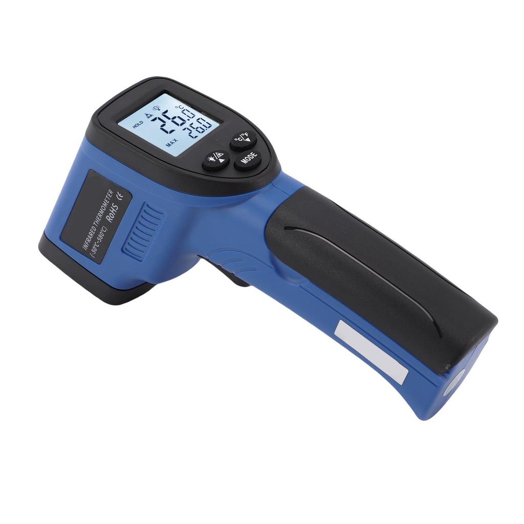 Infrared Temperature Meter 50 Celsius To 580 Celsius Portable Industrial Thermometer for Liquid Surface Temperatures