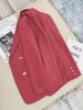 Korean Grey British-Style Women's Fashion Suit Jacket