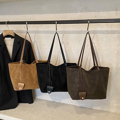 Large-capacity Bag, Underarm Bag, High-end Textured Tote Bag, Commuter Single-shoulder Bag