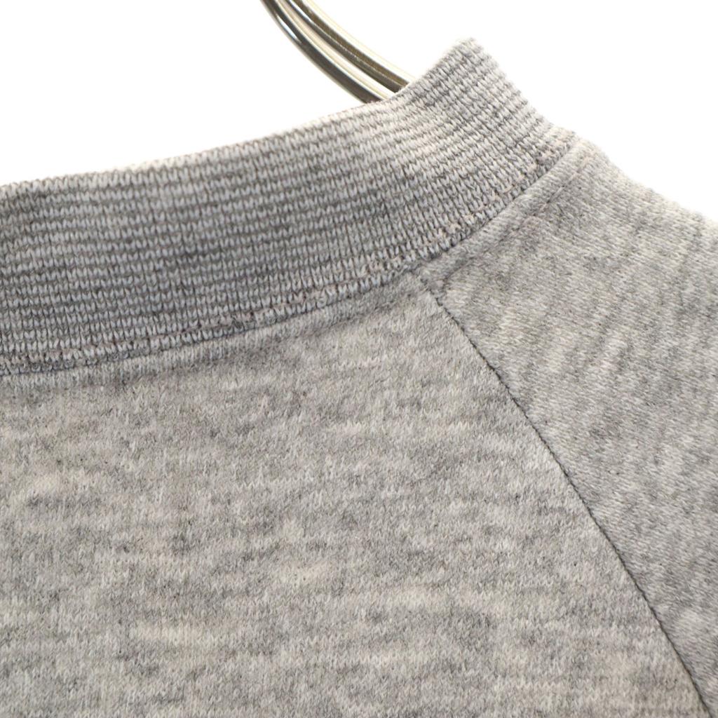 tultex 80s 90s Old Short Sleeve Sweat Gray Back Brushed Women Used