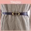 Leather Slim Women Waist Belt With Alloy Pin Buckle For Trendy Outfits Daily