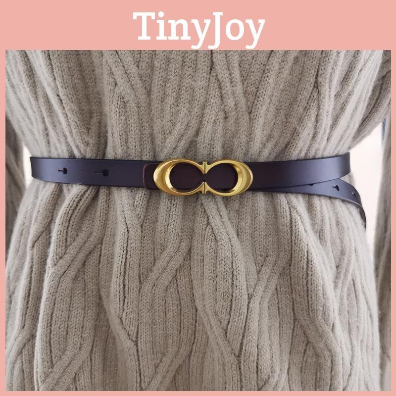 Leather Slim Women Waist Belt With Alloy Pin Buckle For Trendy Outfits Daily