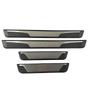 4PCS Plastic Stainless Steel For -2025 Mazda CX50 CX-50 CX 50 Car Accessories Auto Door Sill Pedal Welcome Scuff Plate Cover