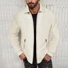 Men S Athletic Long Sleeve Jacket With Zipper Pockets